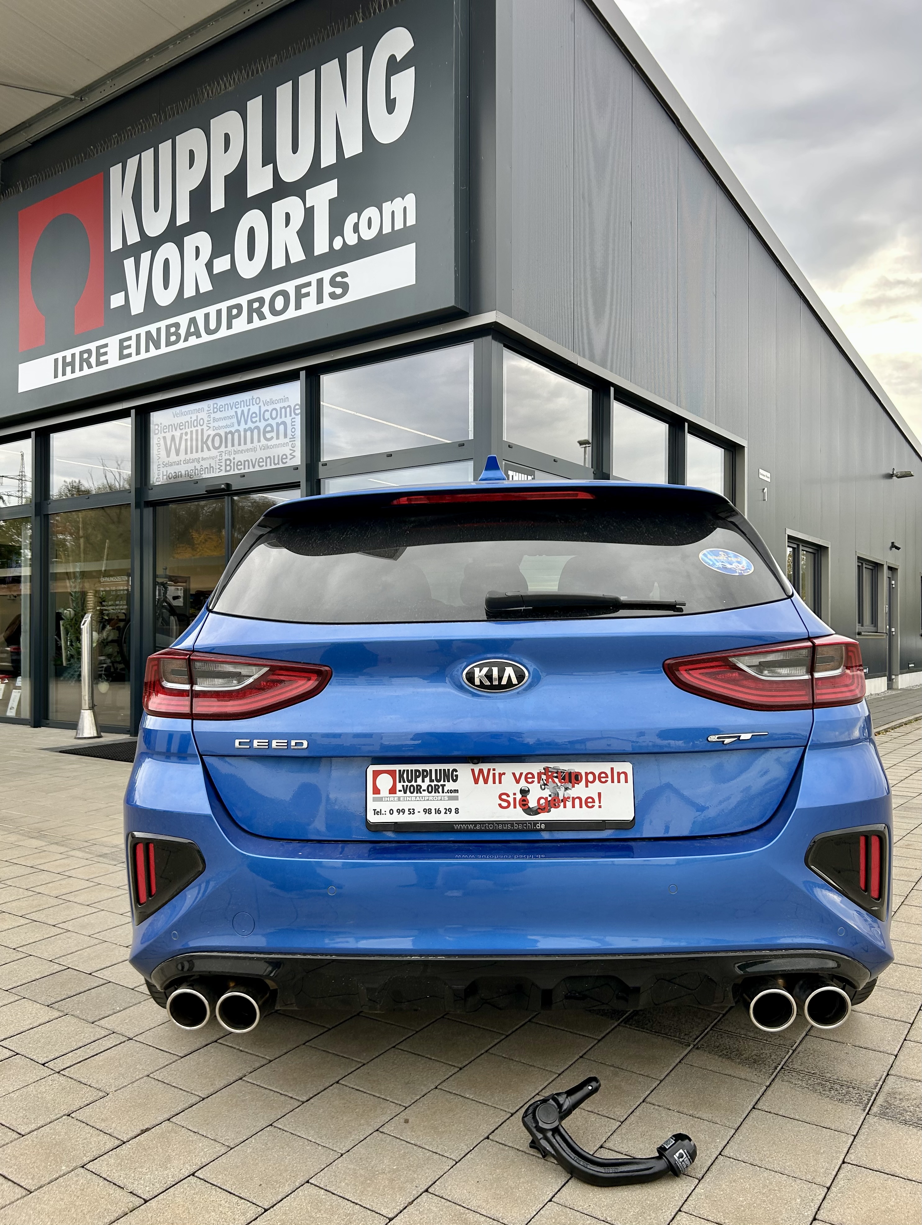 Anhängerkupplung für den Kia Ceed GT