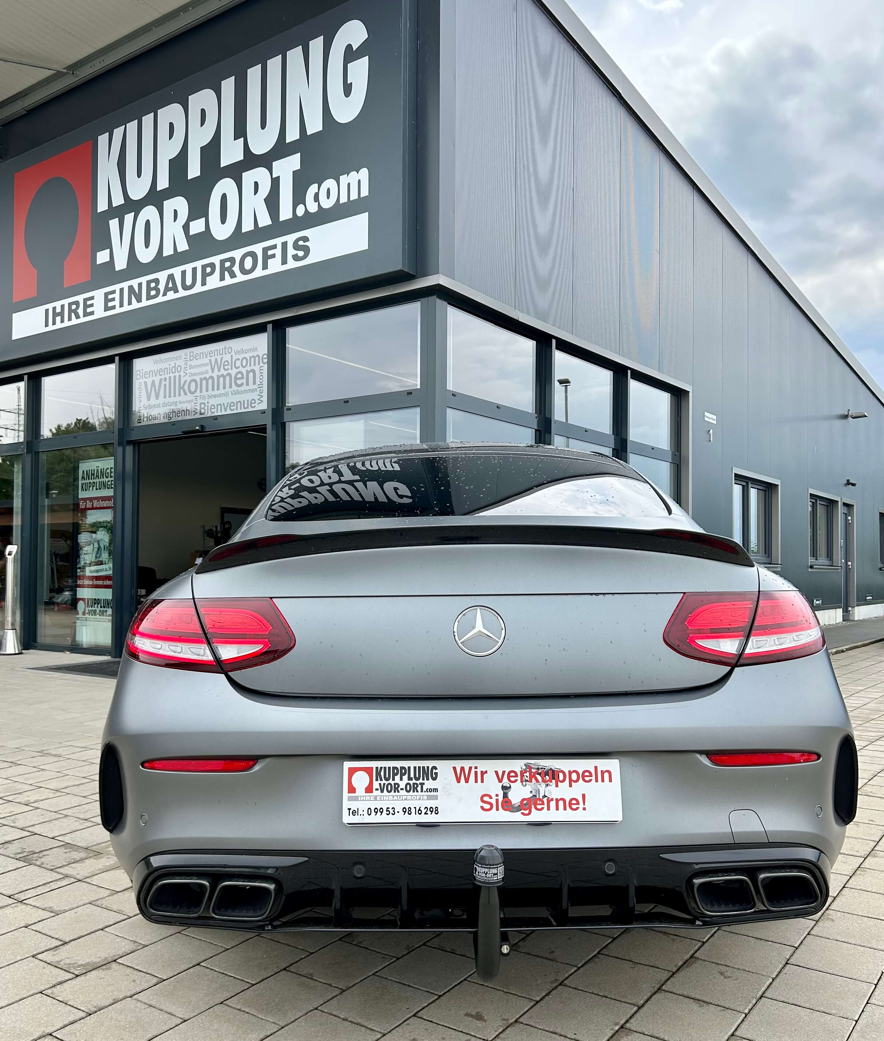 Anhängerkupplung für Mercedes Benz C63s AMG Coupè Typ 205