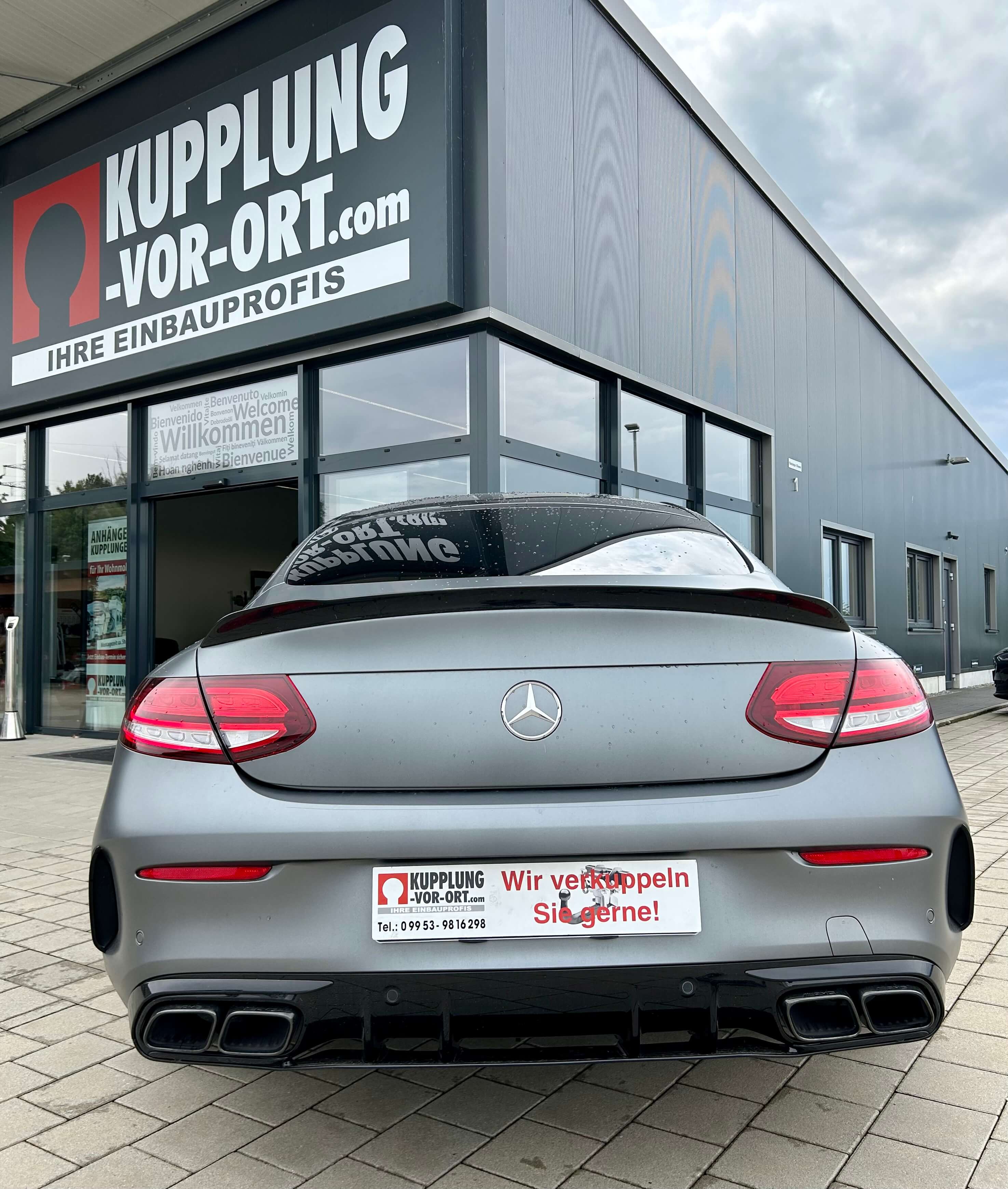 Anhängerkupplung für Mercedes Benz C63s AMG Coupè Typ 205