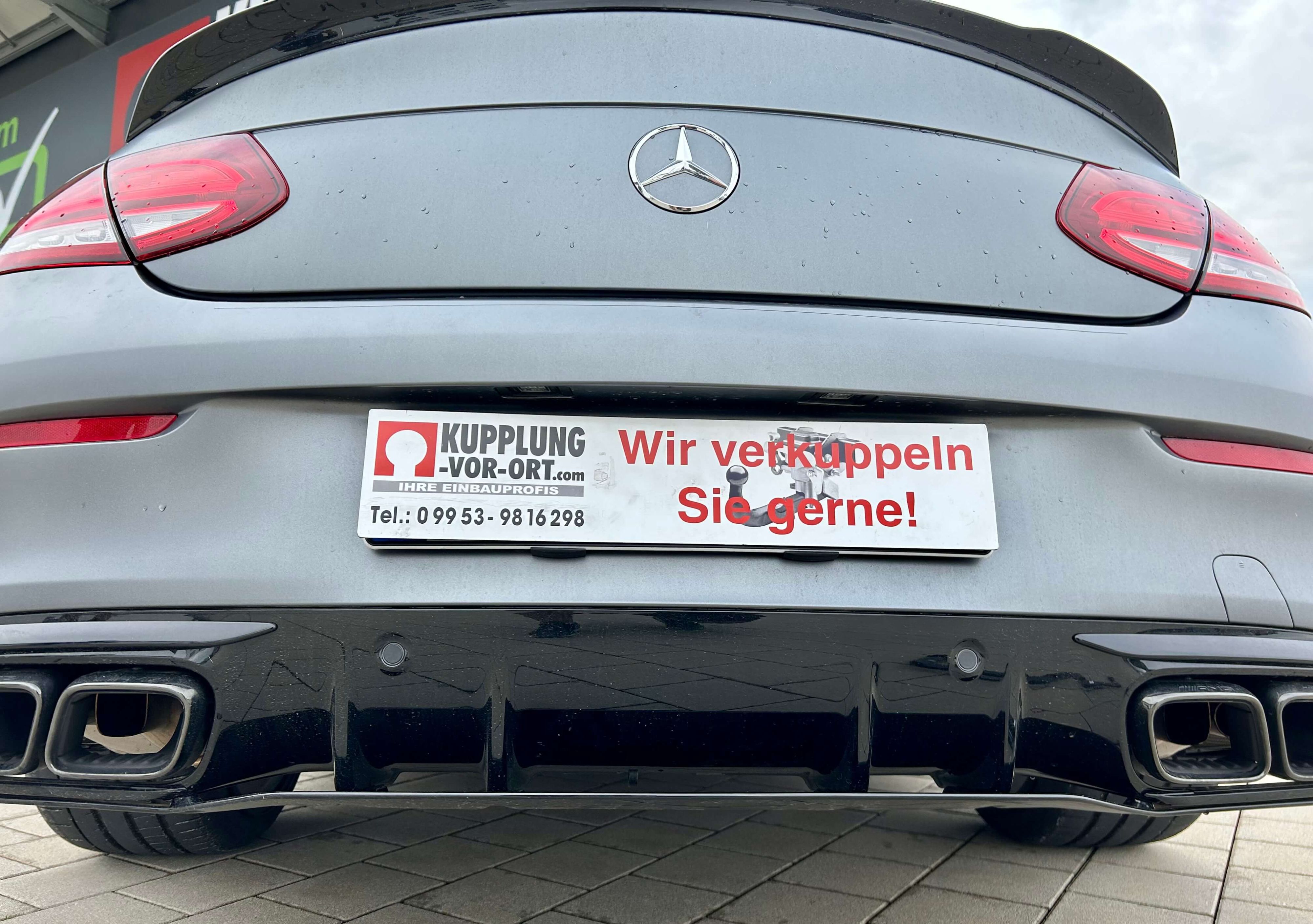 Anhängerkupplung für Mercedes Benz C63s AMG Coupè Typ 205