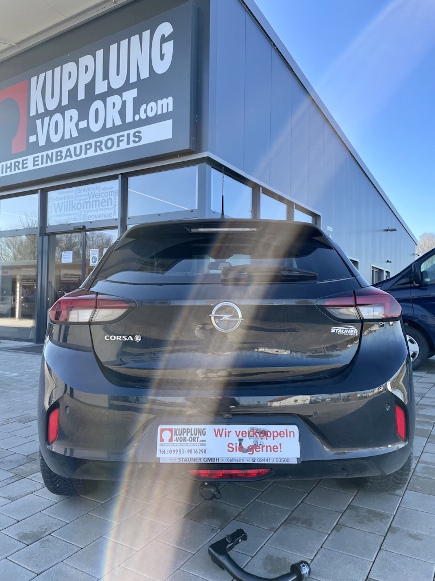 Anhängerkupplung für Opel e-Corsa F auf PSA Plattform