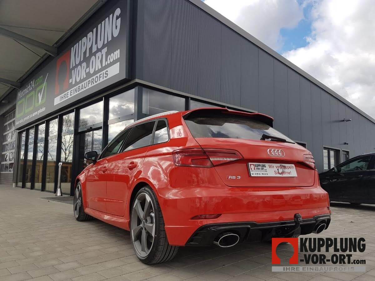Anhängerkupplung für Audi RS 3 und Audi RS 3 Sportback