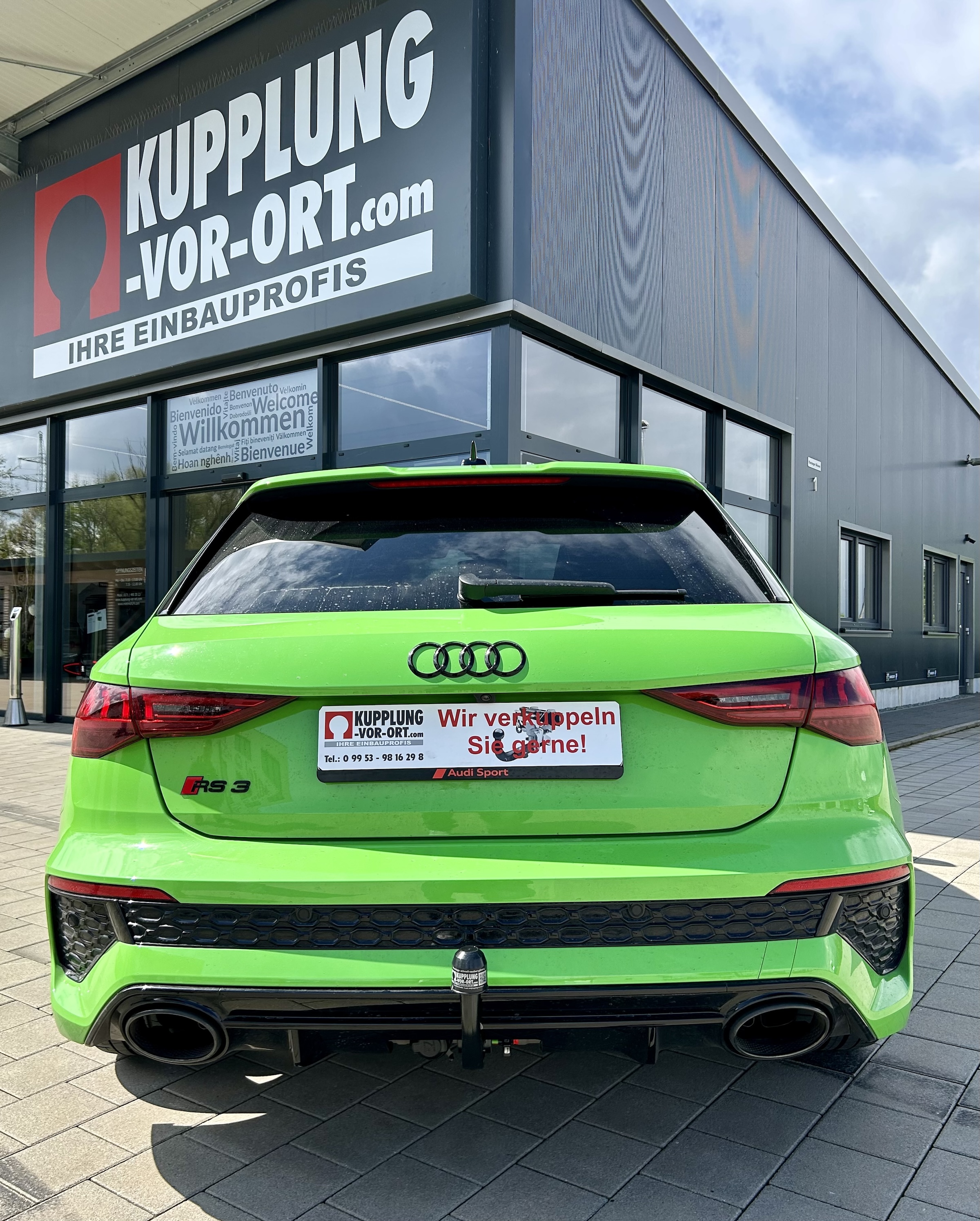 Anhängerkupplung für den neuen Audi RS 3 / RS 3 Sportback Typ GY