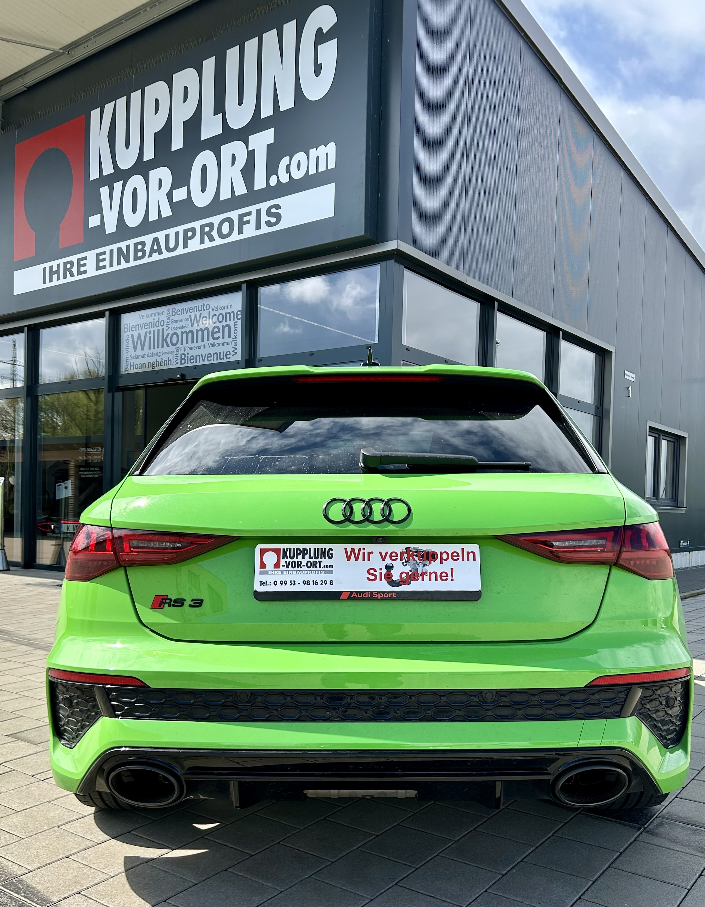 Anhängerkupplung für den neuen Audi RS 3 / RS 3 Sportback Typ GY
