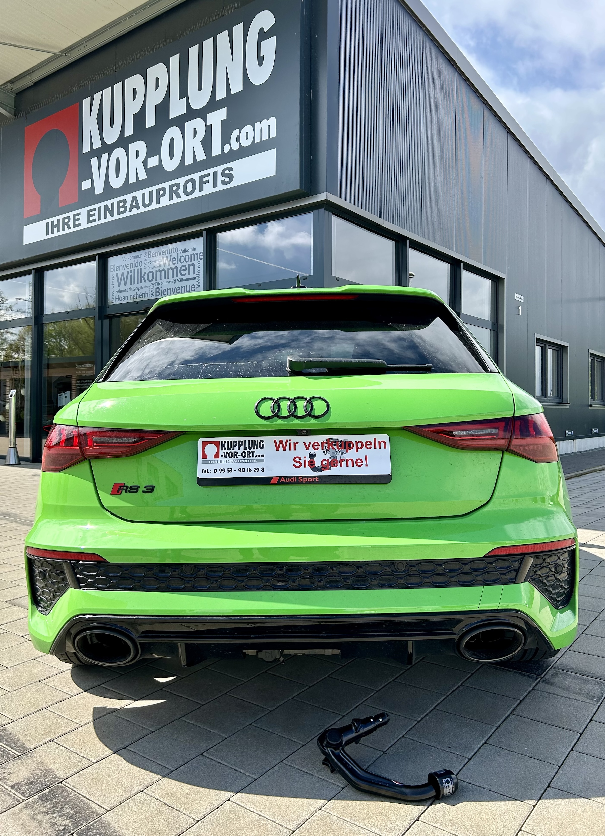 Anhängerkupplung für den neuen Audi RS 3 / RS 3 Sportback Typ GY