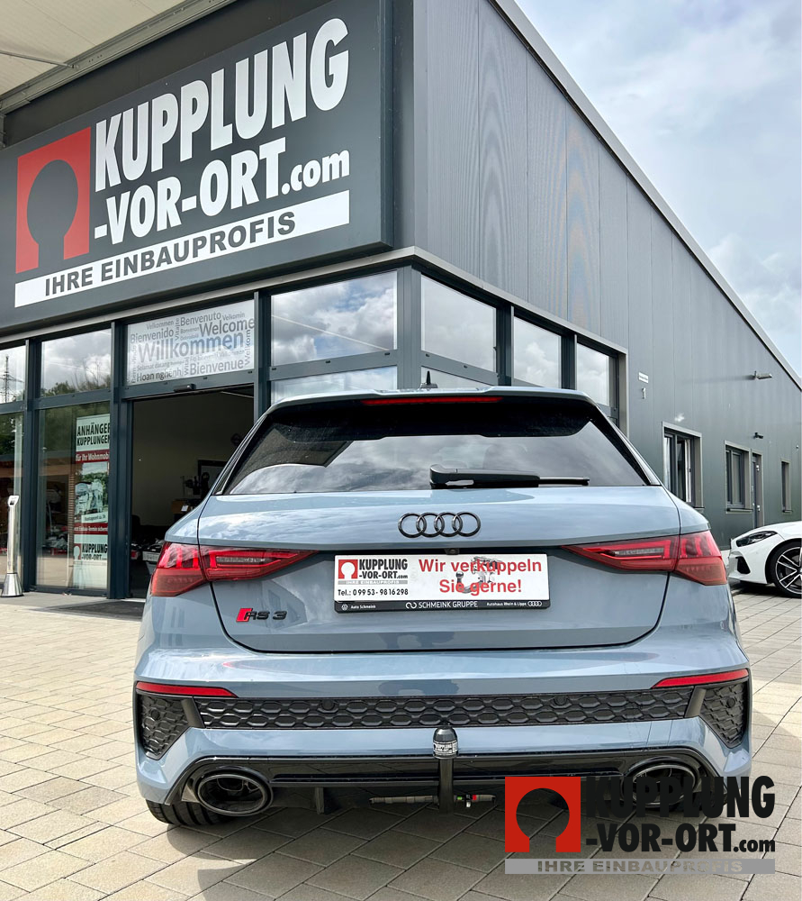 Anhängerkupplung für den neuen Audi RS 3 / RS 3 Sportback Typ GY