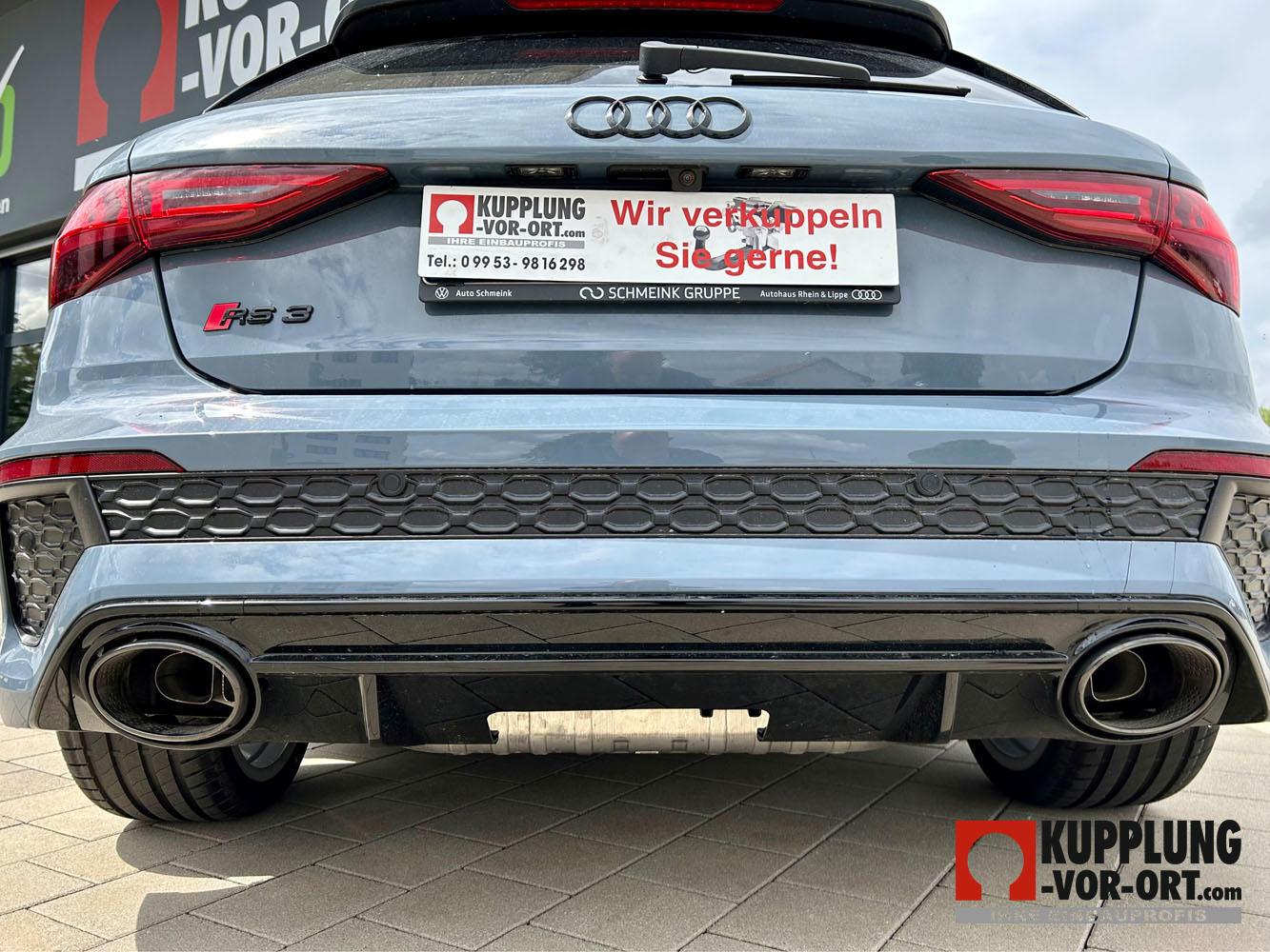 Anhängerkupplung für den neuen Audi RS 3 / RS 3 Sportback Typ GY