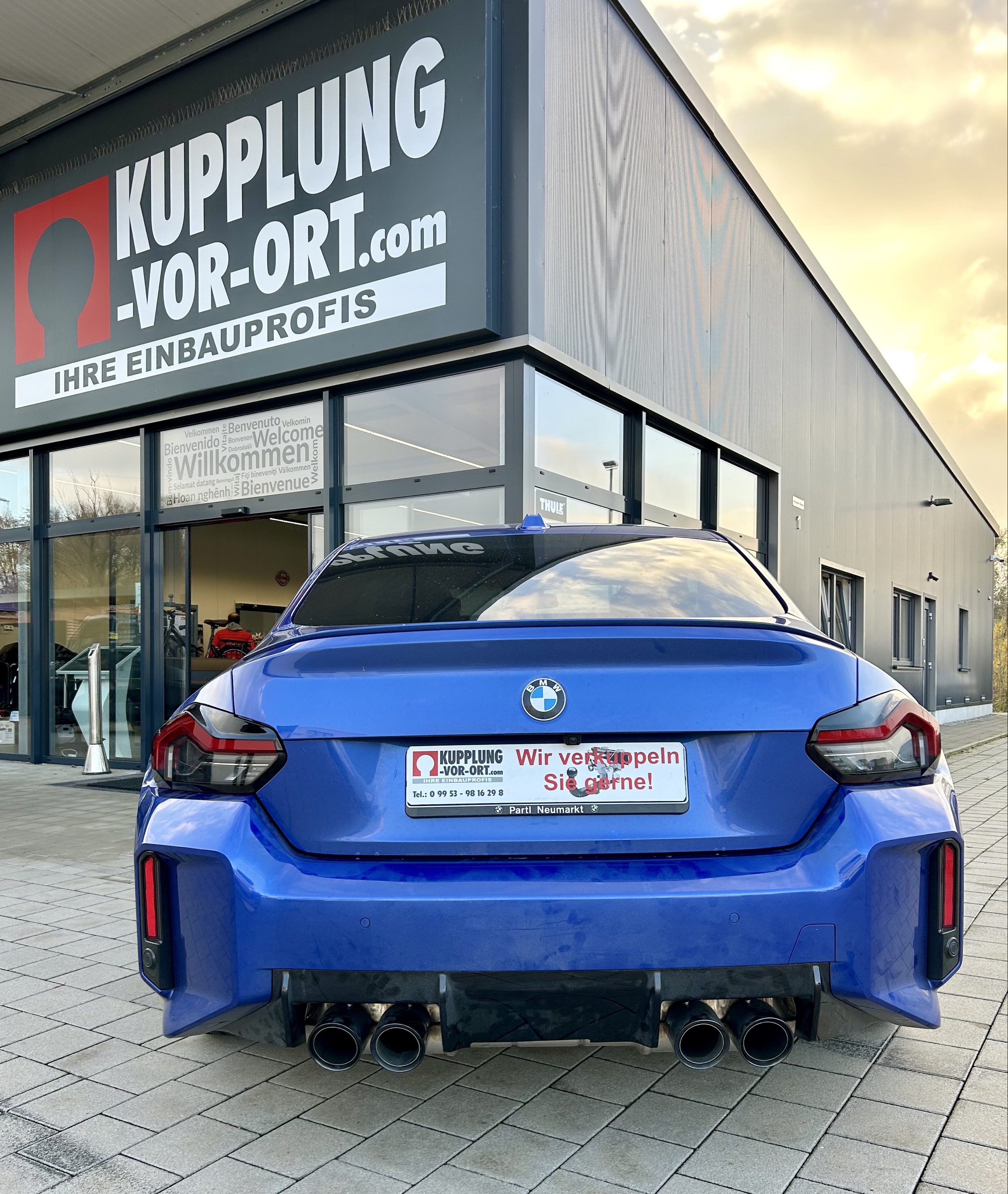 Anhängerkupplung für den BMW M2 Typ G87