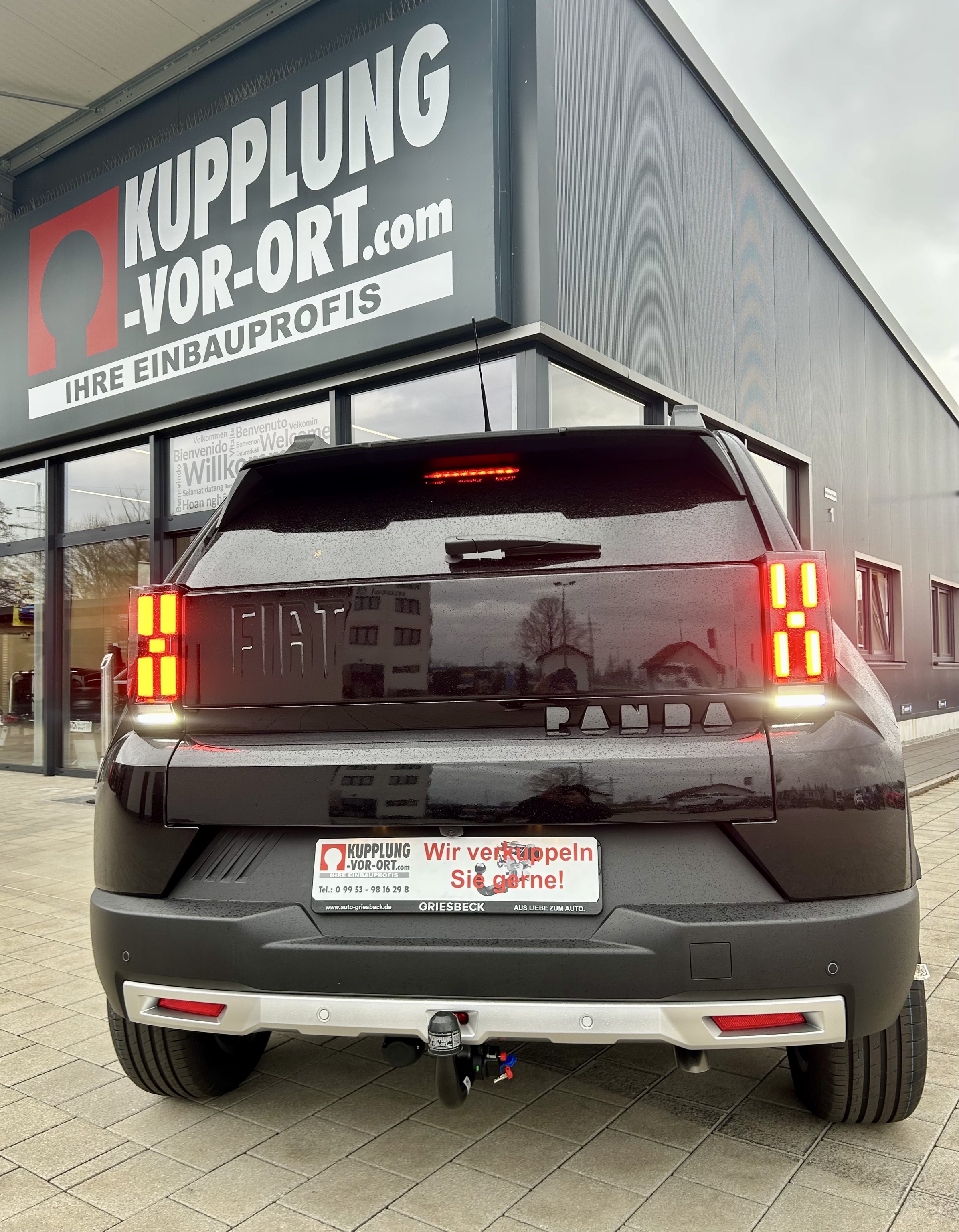 Anhängerkupplung für den neuen Fiat Grande Panda