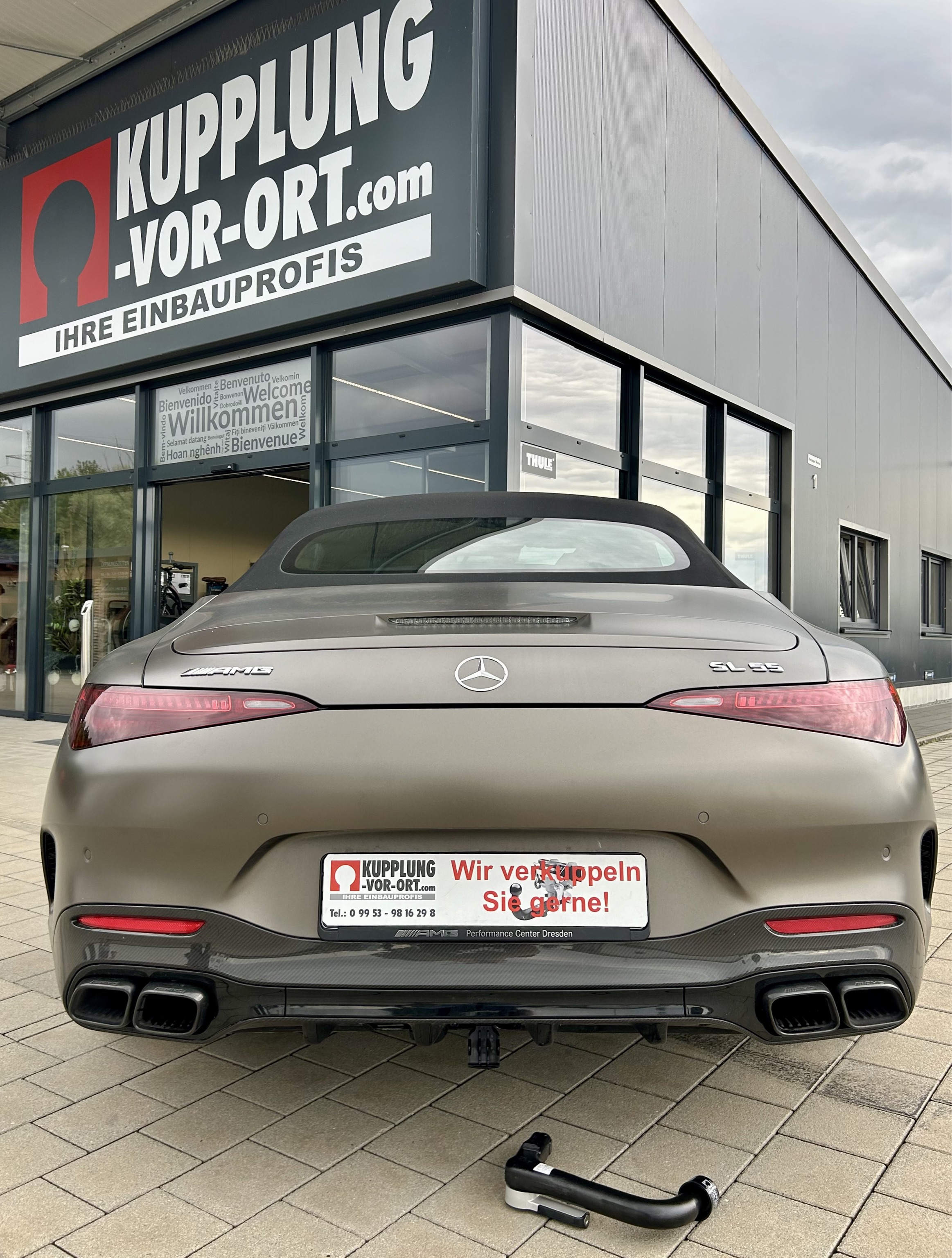 Anhängerkupplung für Mercedes SL 63 AMG Performance