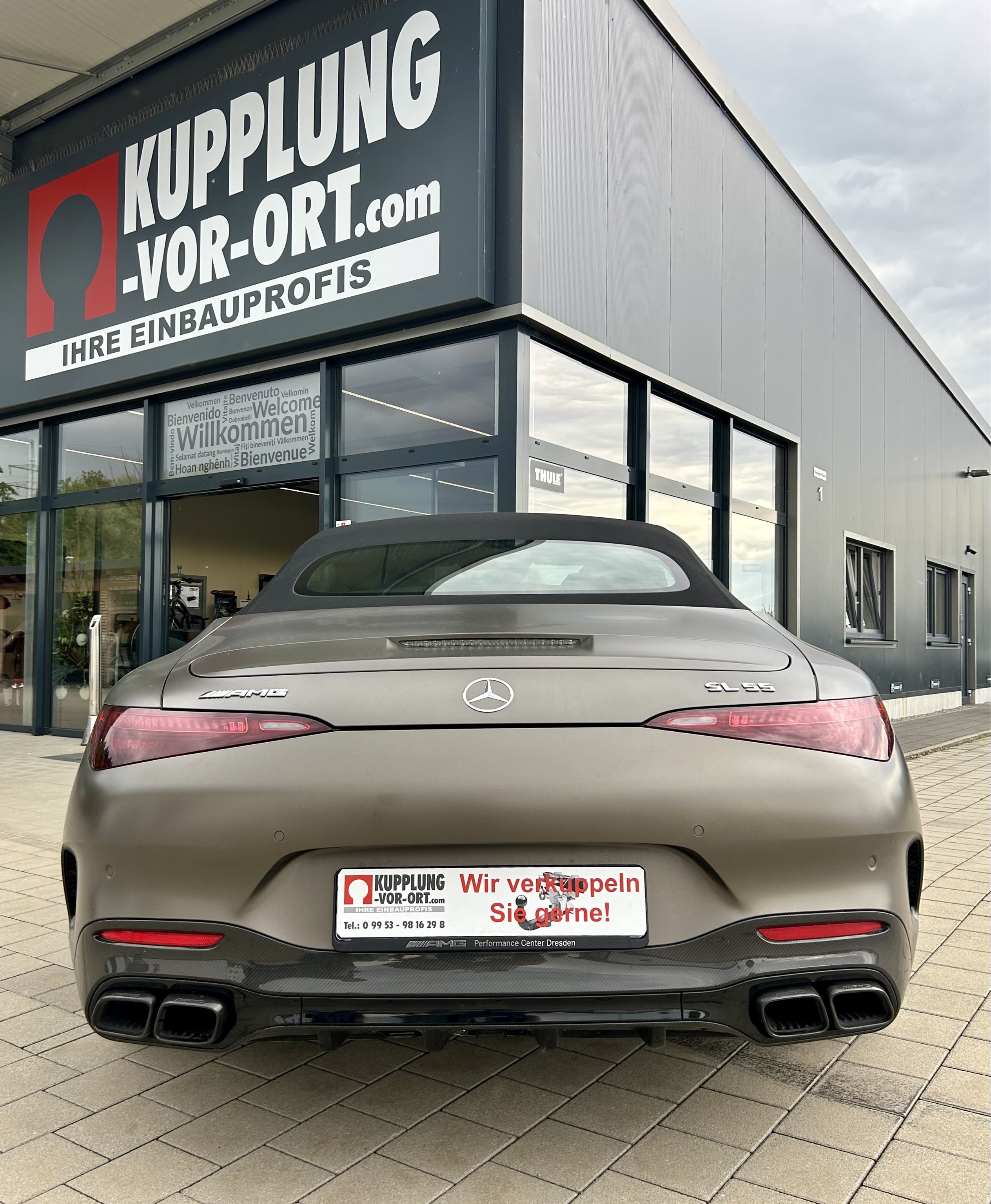 Anhängerkupplung für Mercedes SL 63 AMG Performance