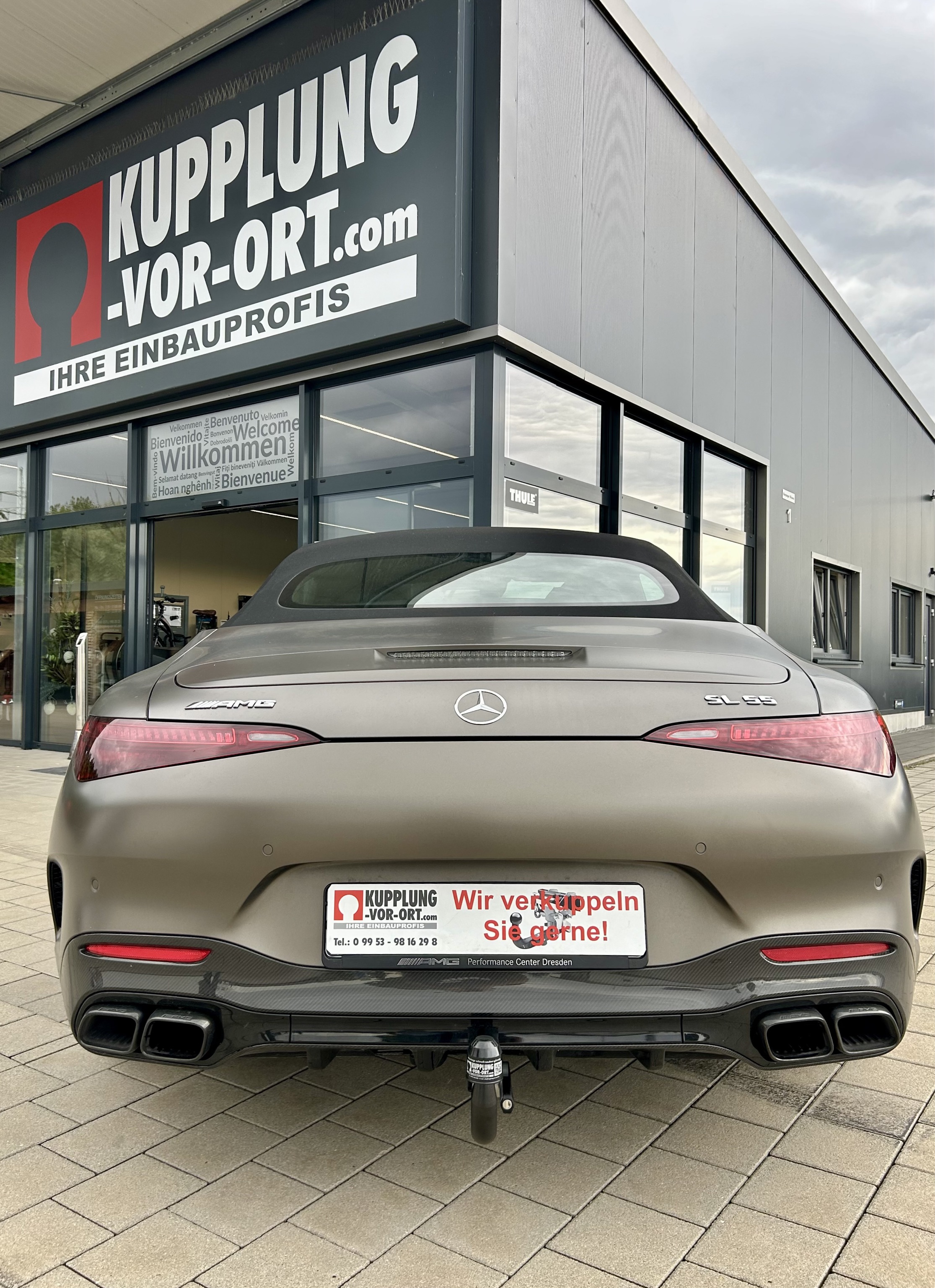 Anhängerkupplung für Mercedes SL 63 AMG Performance