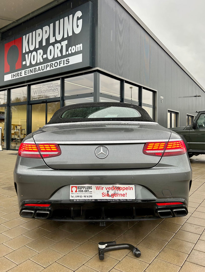 Anhängerkupplung für Mercedes Benz S63 AMG Cabrio/Coupè Typ 217
