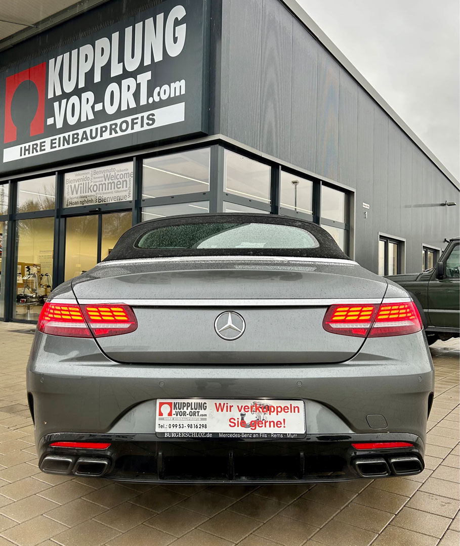 Anhängerkupplung für Mercedes Benz S63 AMG Cabrio/Coupè Typ 217