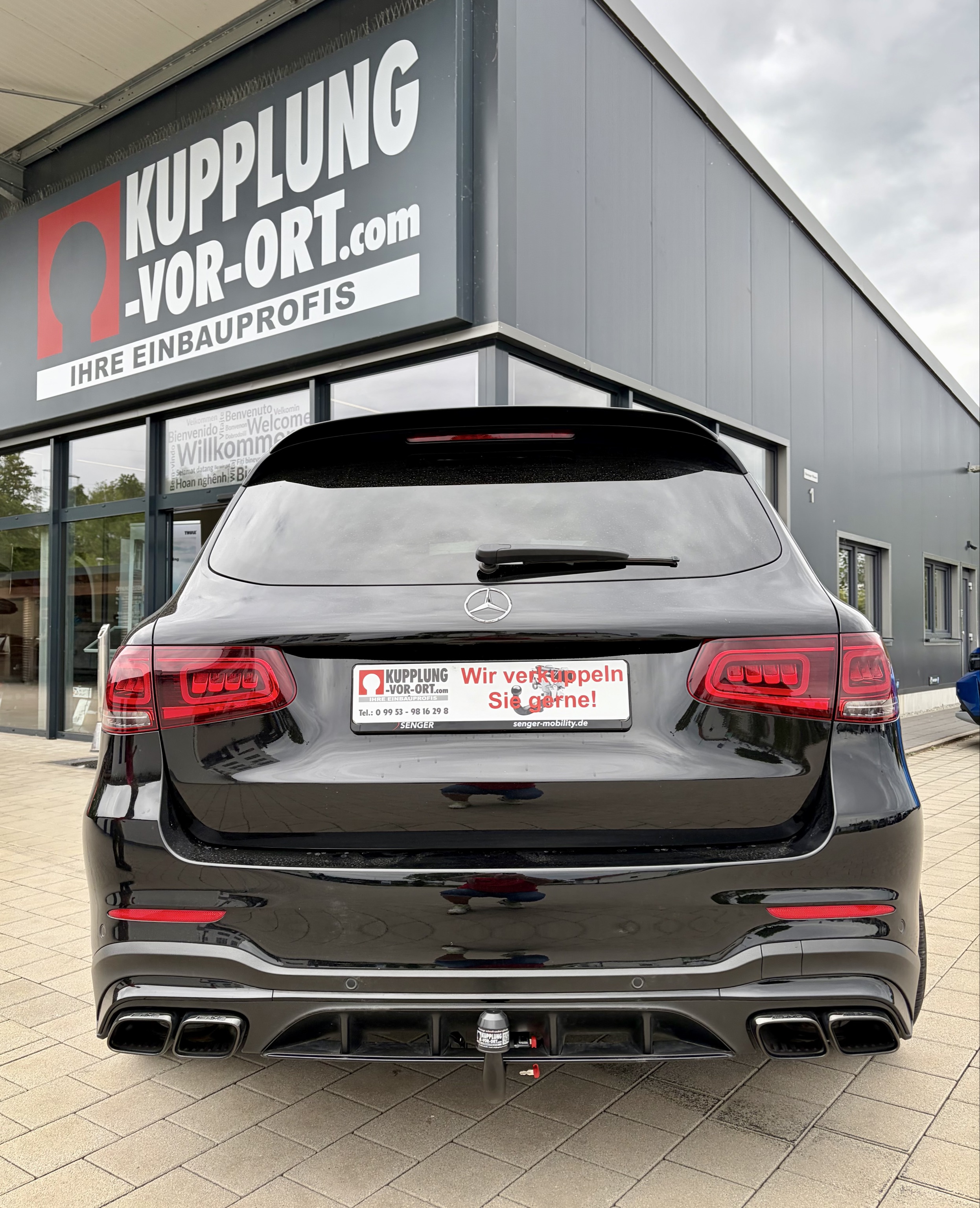 Abnehmbare Anhängerkupplung für Ihren Mercedes-Benz  GLC 63s AMG