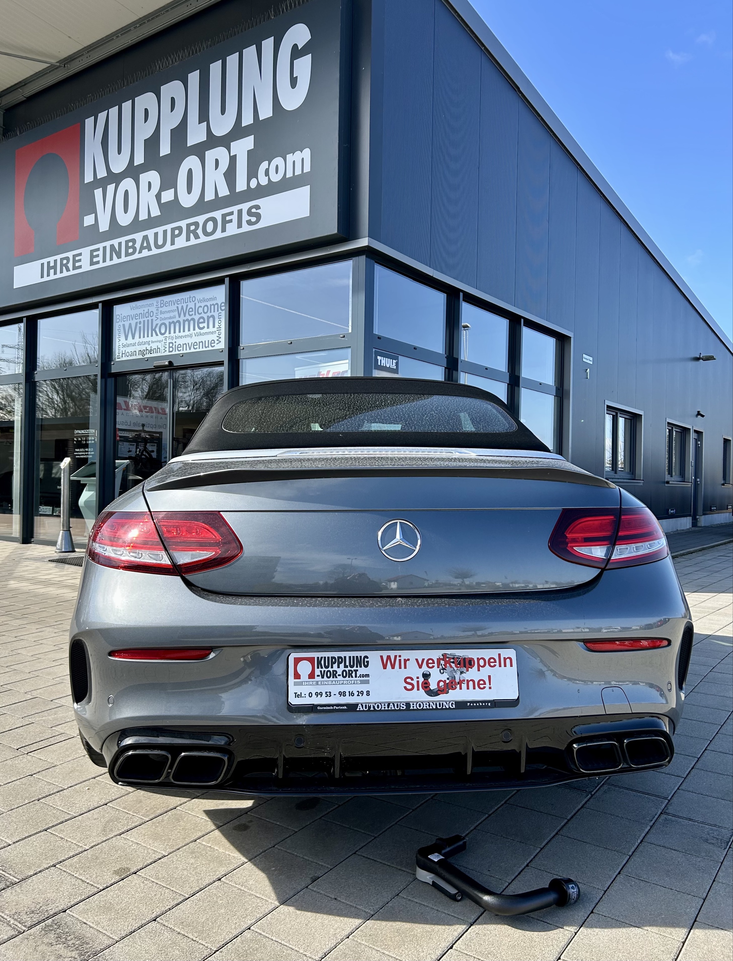 Anhängerkupplung für Ihr Mercedes-Benz C63s AMG Cabrio Typ A205