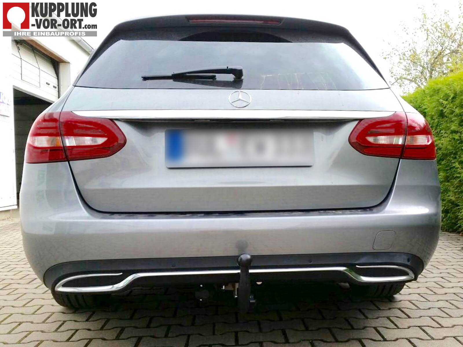 Anhängerkupplung für Mercedes Benz Baureihe 205 Limousine und T-Modell