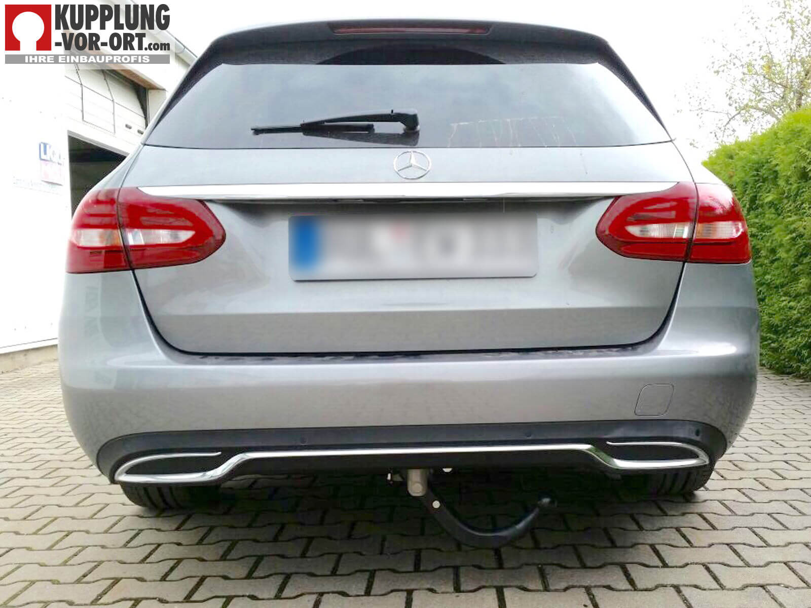 Anhängerkupplung für Mercedes Benz Baureihe 205 Limousine und T-Modell