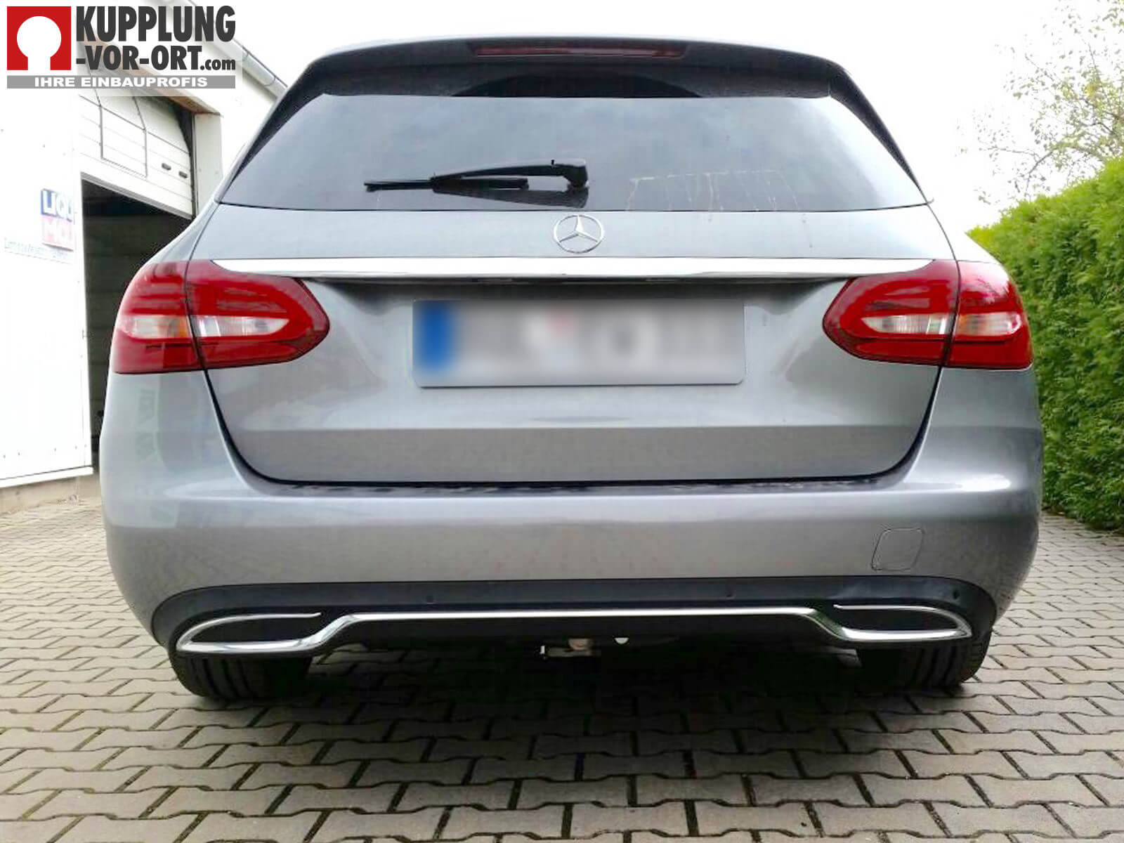 Anhängerkupplung für Mercedes Benz Baureihe 205 Limousine und T-Modell