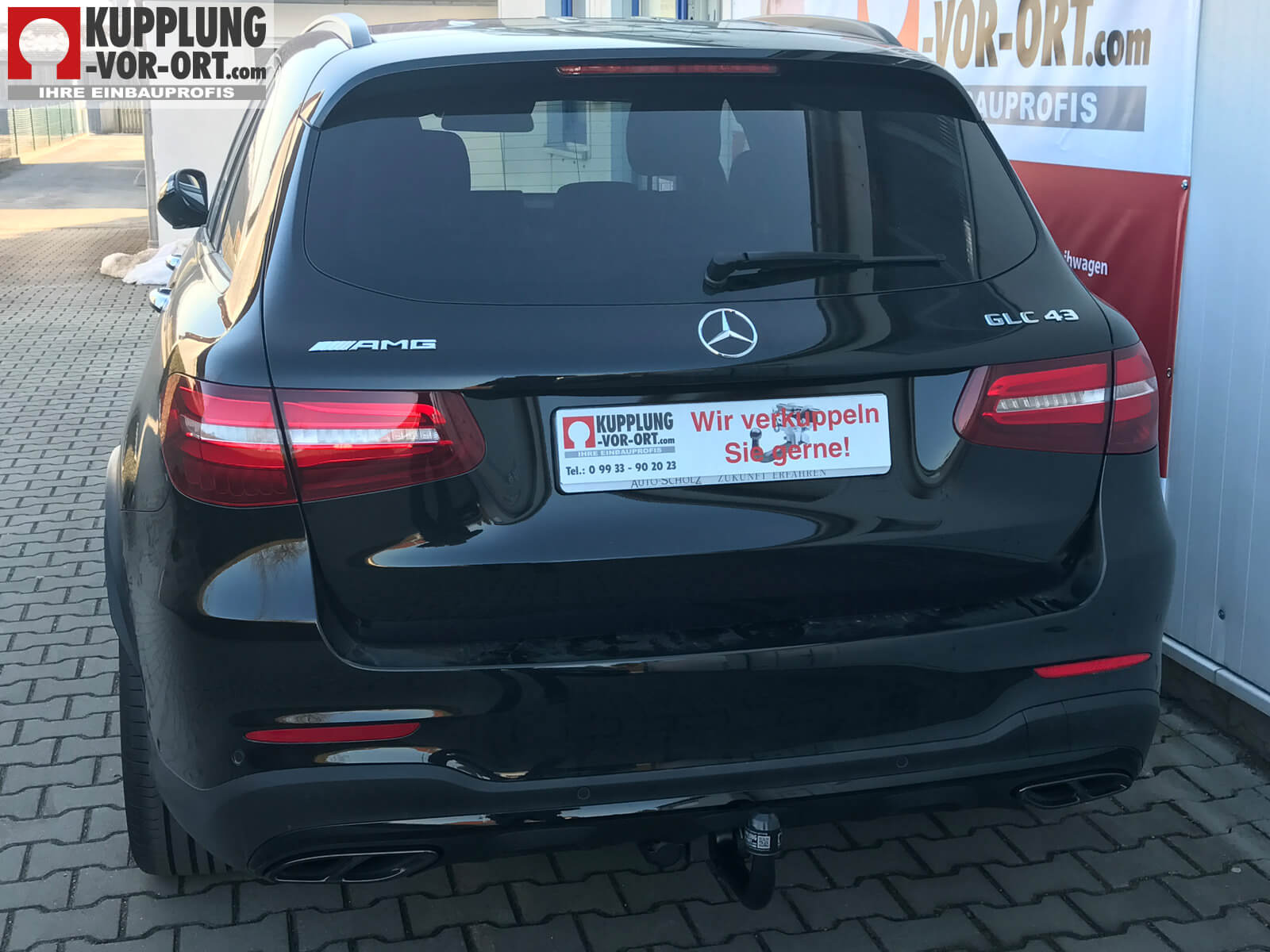 Anhängerkupplung für Mercedes GLC43 AMG