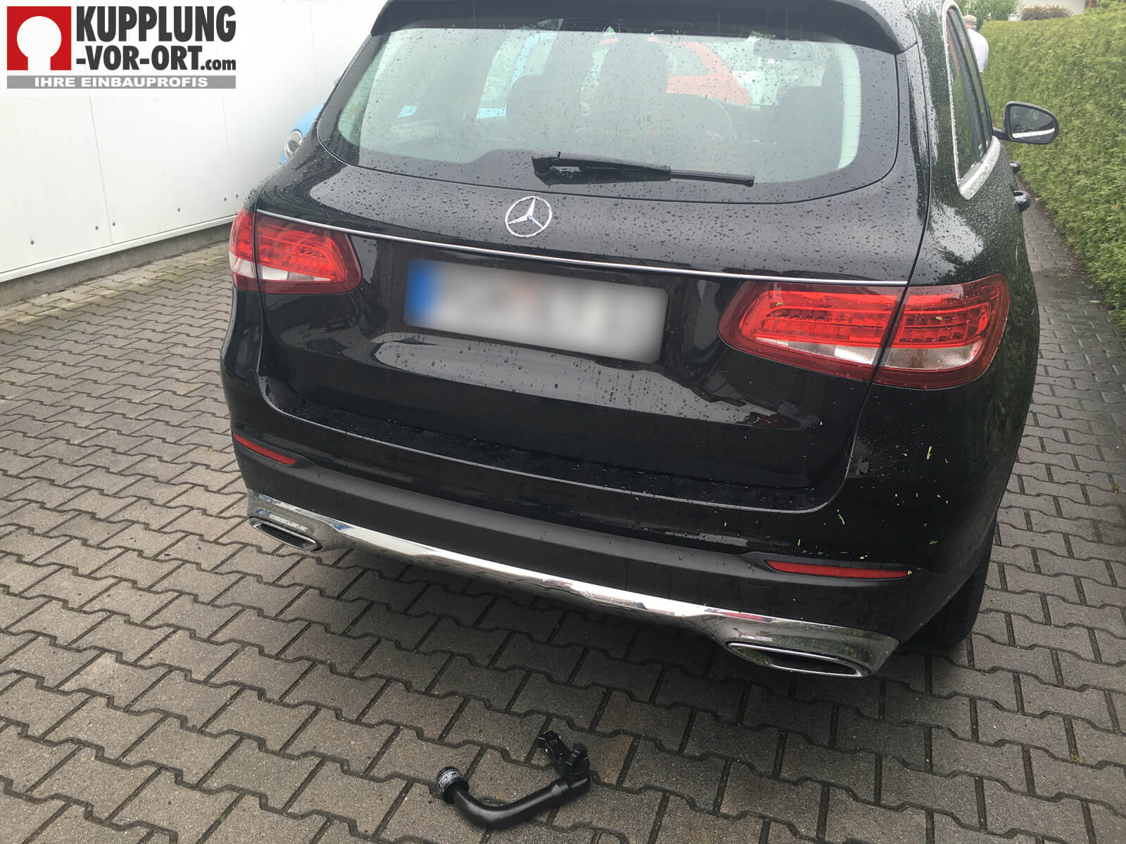 Anhängerkupplung für Mercedes GLC X253 2019-2022 E-Satz 7-polig