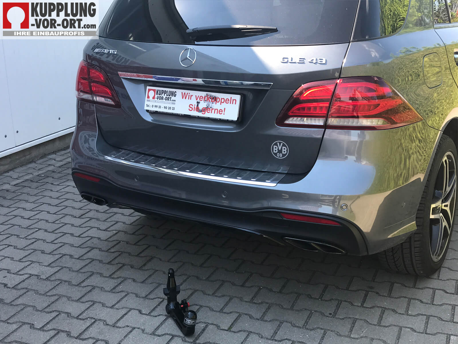 Anhängerkupplung für Mercedes GLE und GLE Coupe W166