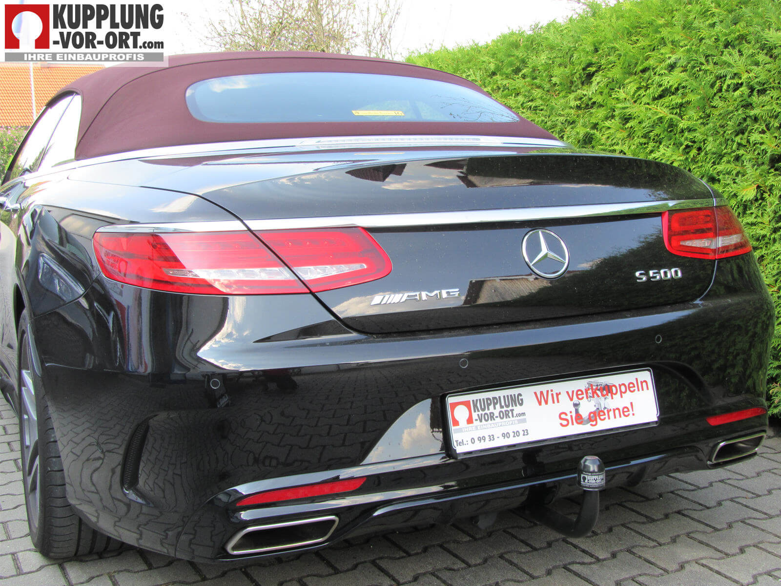 Anhängerkupplung für Mercedes S-Klasse Cabrio - W217