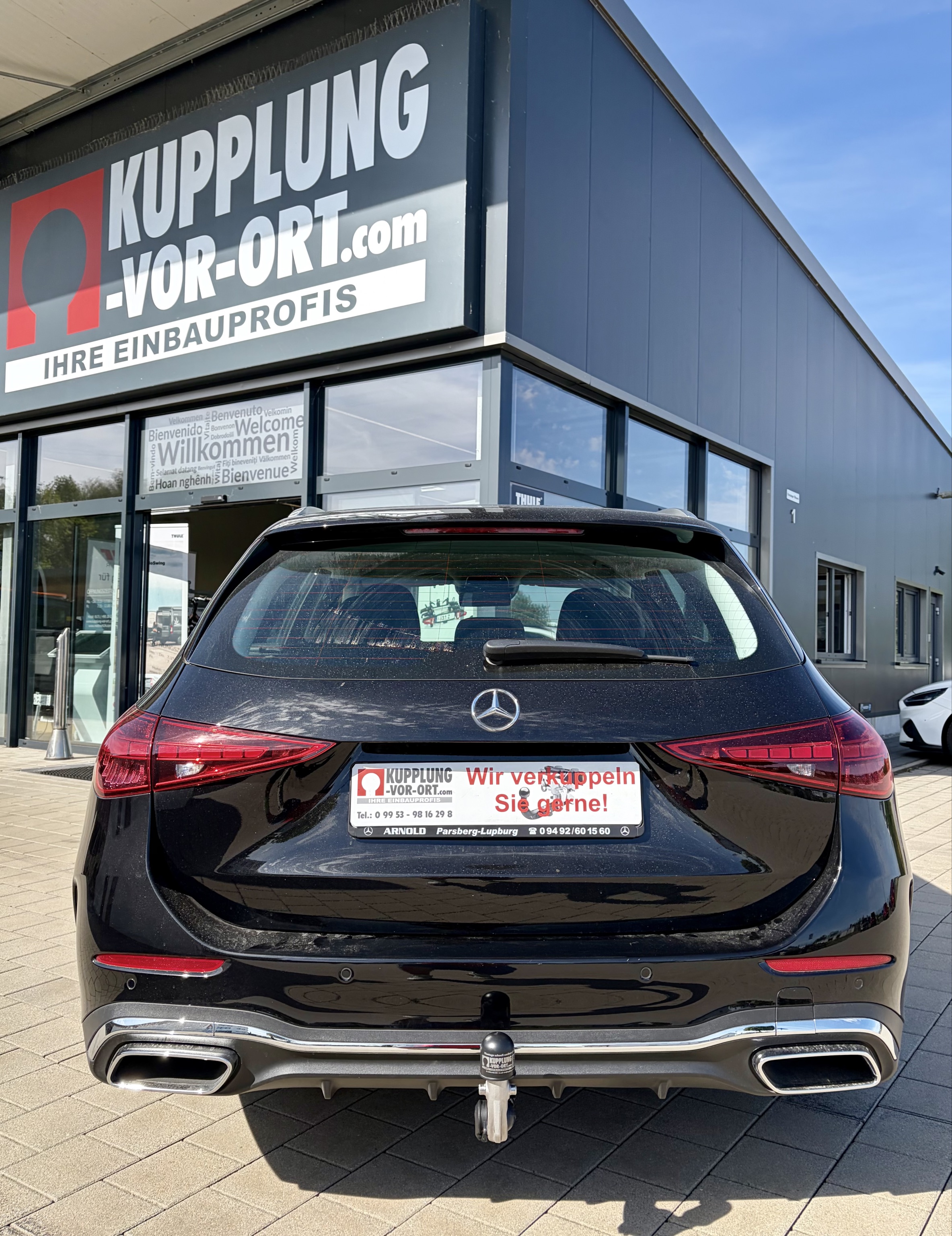 Elektrisch Schwenkbare Anhängerkupplung für Ihre Mercedes-Benz C-Klasse Typ S206
