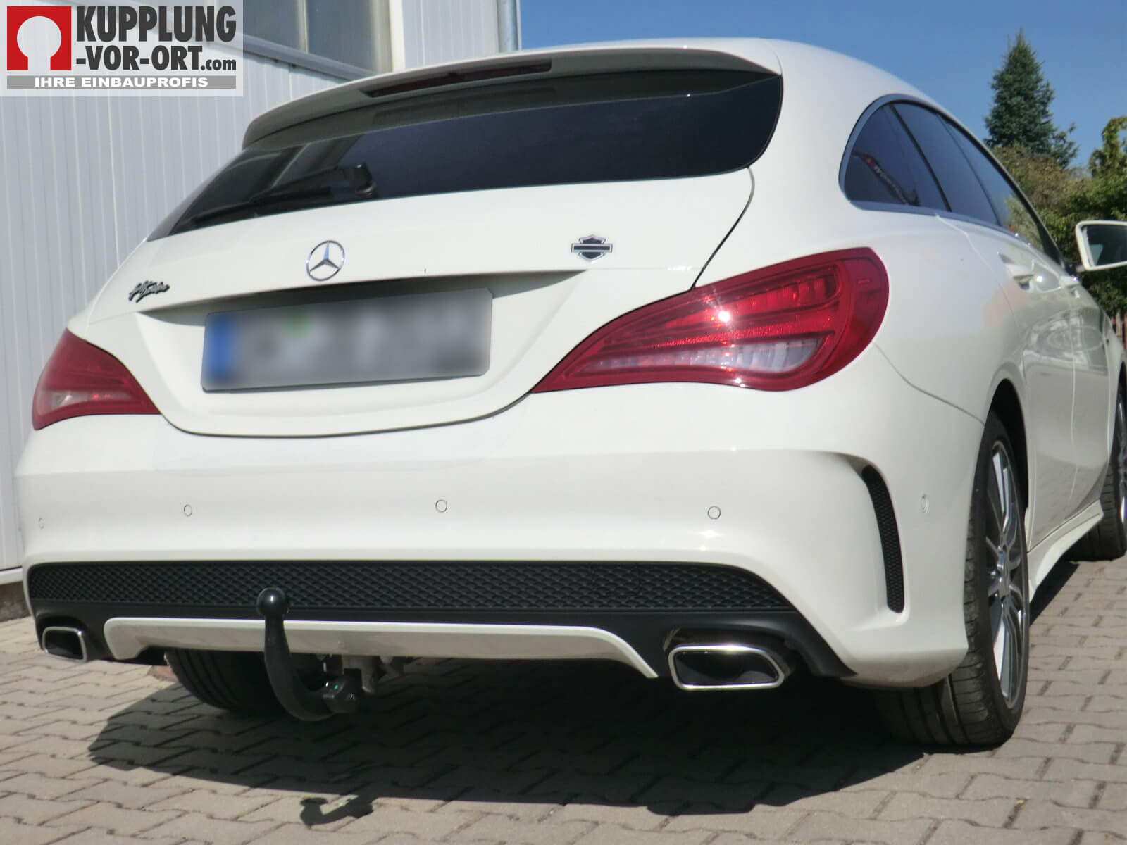 Anhängerkupplung für Mercedes CLA Shooting Brake