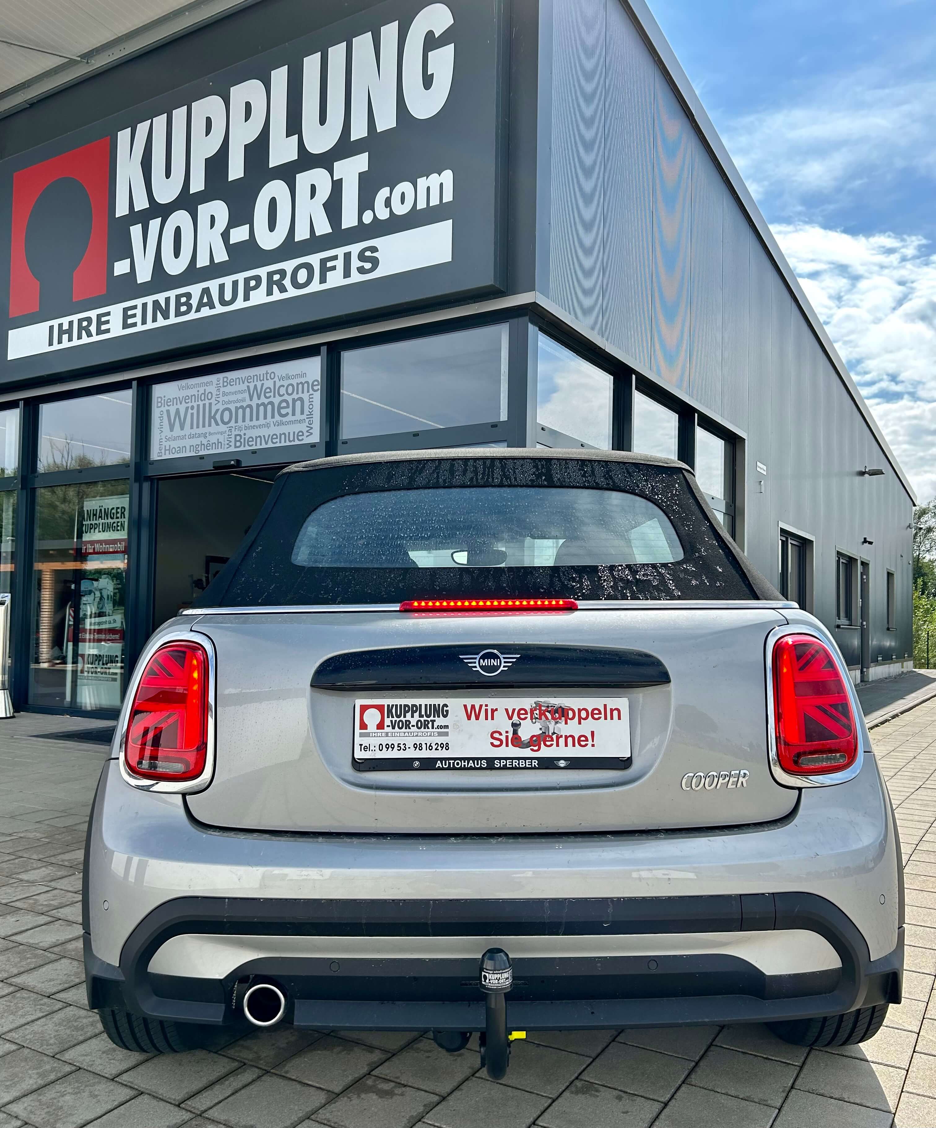 Anhängerkupplung für MINI Cooper Cabrio Typ F57