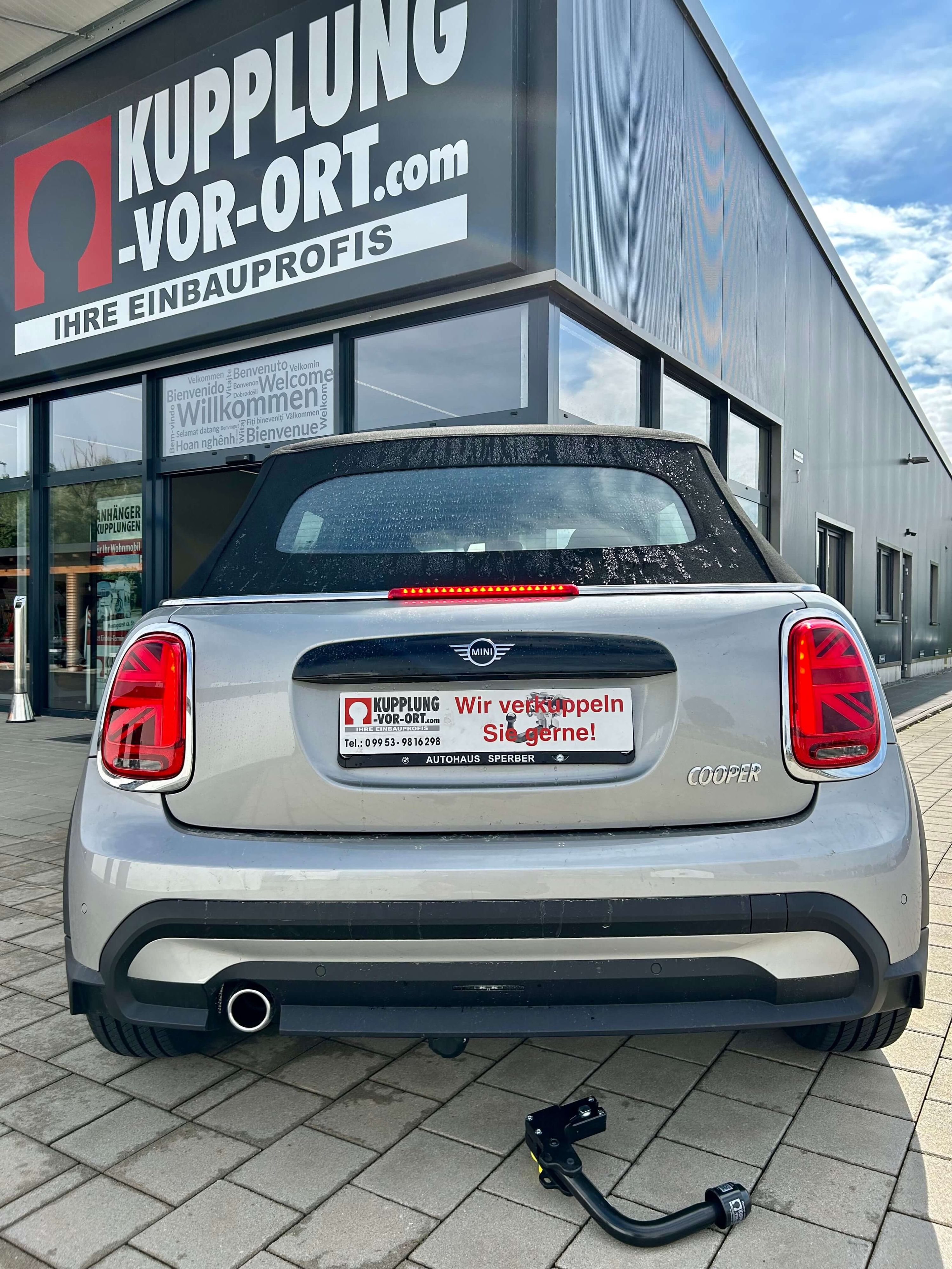 Anhängerkupplung für MINI Cooper Cabrio Typ F57