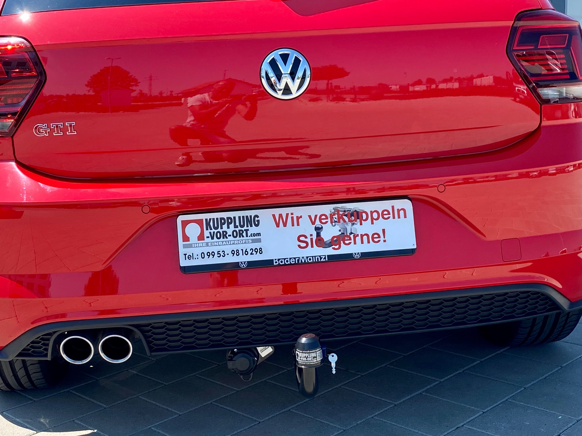 abnehmbare Anhängerkupplung für VW Polo GTI 