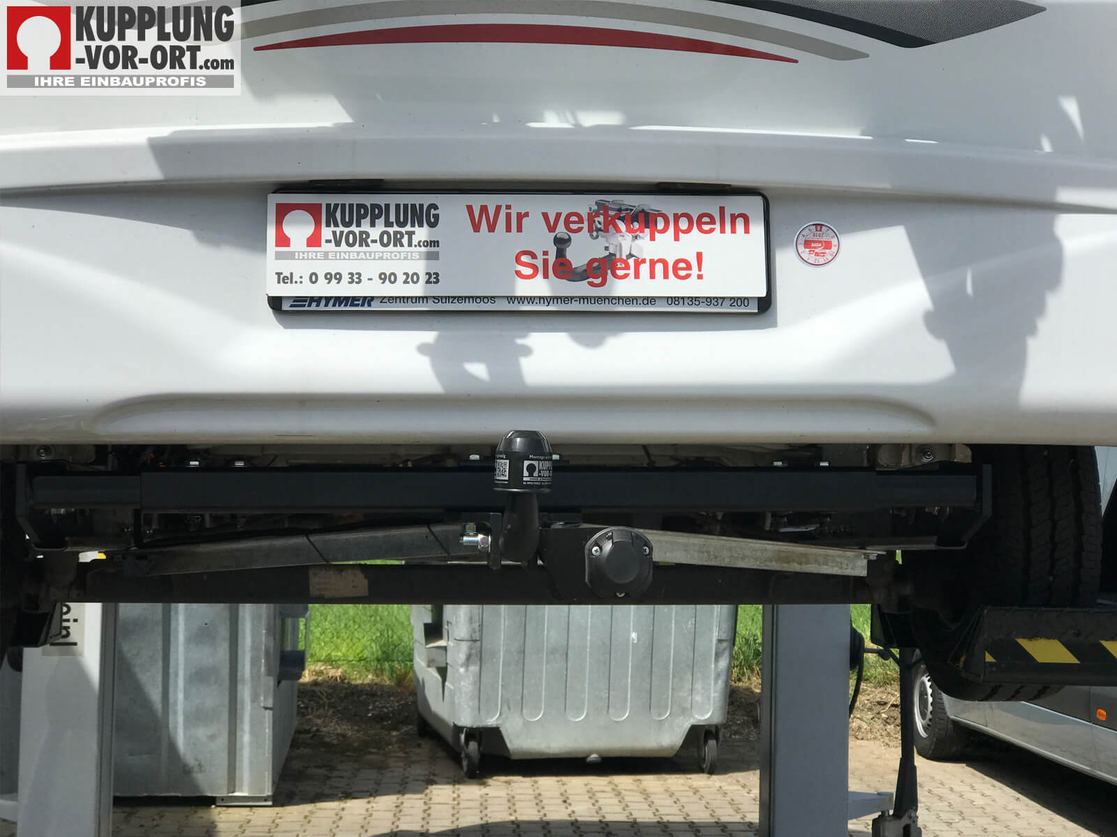 Anhängerkupplung für Reisemobil Pilote 600