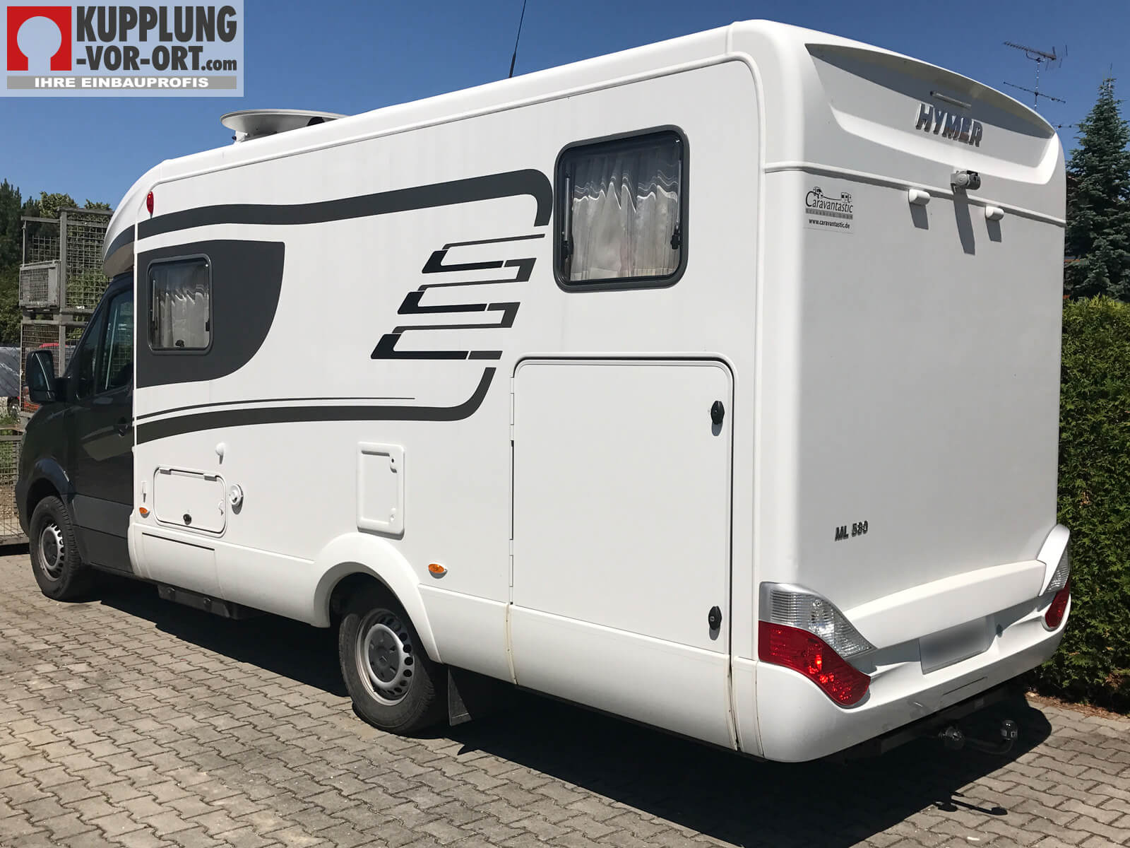 Anhängerkupplung für Wohnmobil Mercedes Sprinter M-LT 580